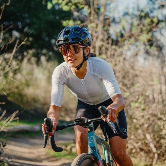 Polarized Smith Bobcat Sunglasses Matte Chalk Rose​/ChromaPop Rose Gold Mirror - Picture 6 of 6